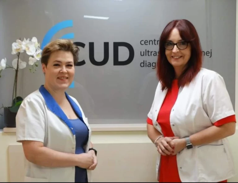 lek. Patrycja Wyciszczok-Łowińska i Magdalena Romańczuk właścicielki centrum CUD USG Zabrze