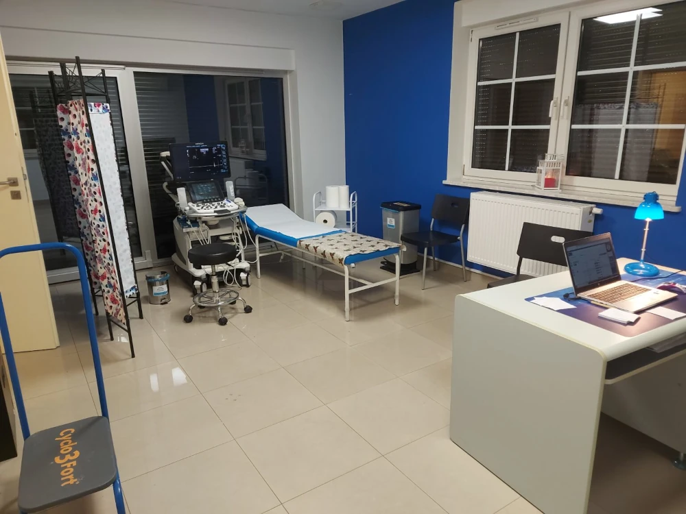 wnętrze gabinetu CUD USG Zabrze