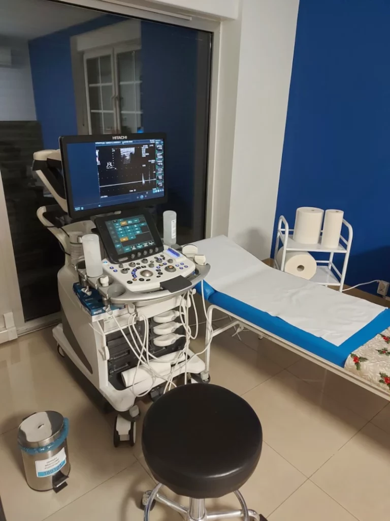 wnętrze gabinetu CUD USG Zabrze