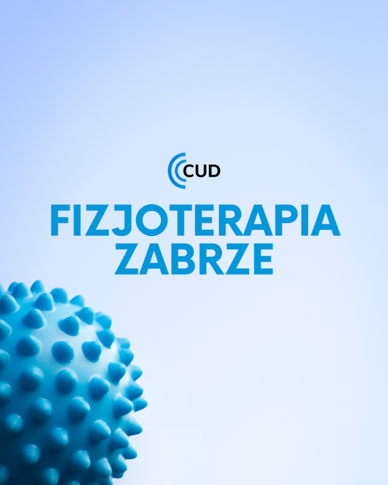 Fizjoterapia Zabrze – nowość w CUD!
